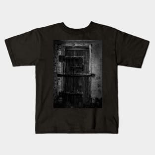 Old Wooden Door Kids T-Shirt